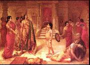 Mohini and Rugmangada to kill his own son Raja Ravi Varma Raja Ravi Varma